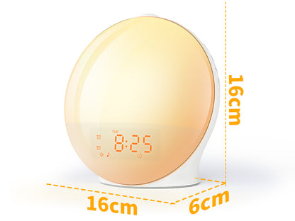 Alarm Clock Wake Up Light with Sunrise