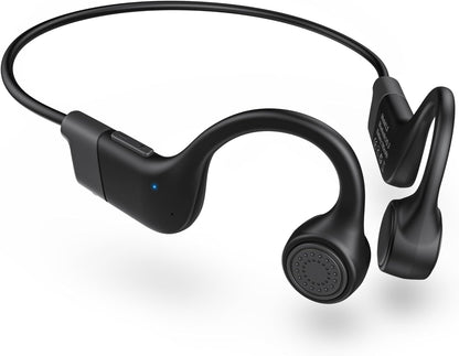 Bone Conduction Headphones,Open-Ear Bluetooth Wireless Sport Headphones with Built-in Mic