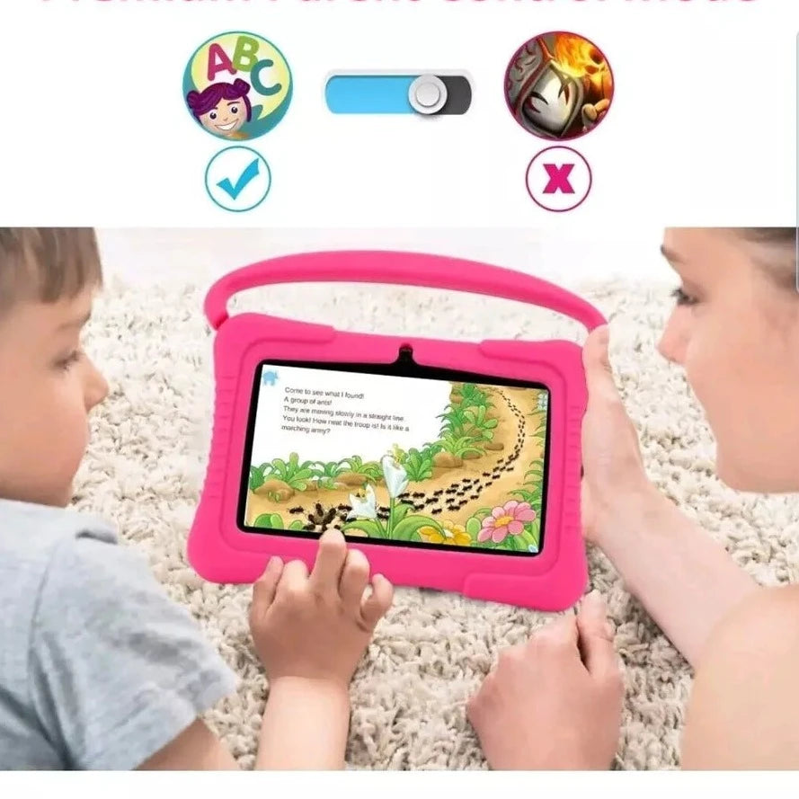 Kids Tablet, Veidoo 7 inch Android Tablet PC, 1GB RAM 16GB ROM